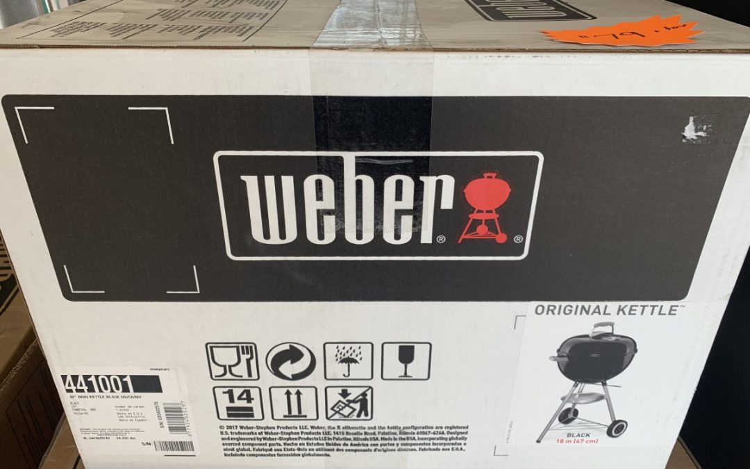 NEW IN BOX Weber Original Kettle Charcoal Grill