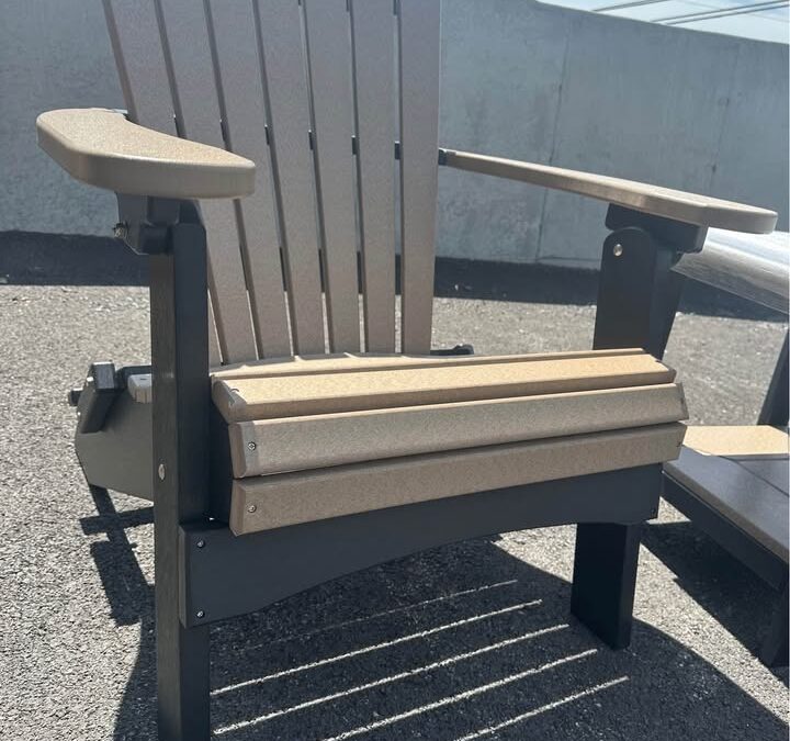 In-Stock: Poly Wood Folding Adirondack Chairs